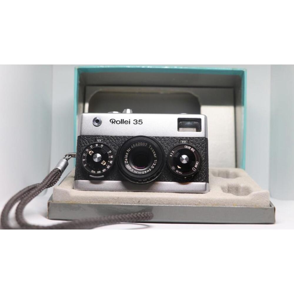 Rollei 35 35mm Film Camera w/ Carl Zeiss Tessar 40mm f/3.5 – Film Tested